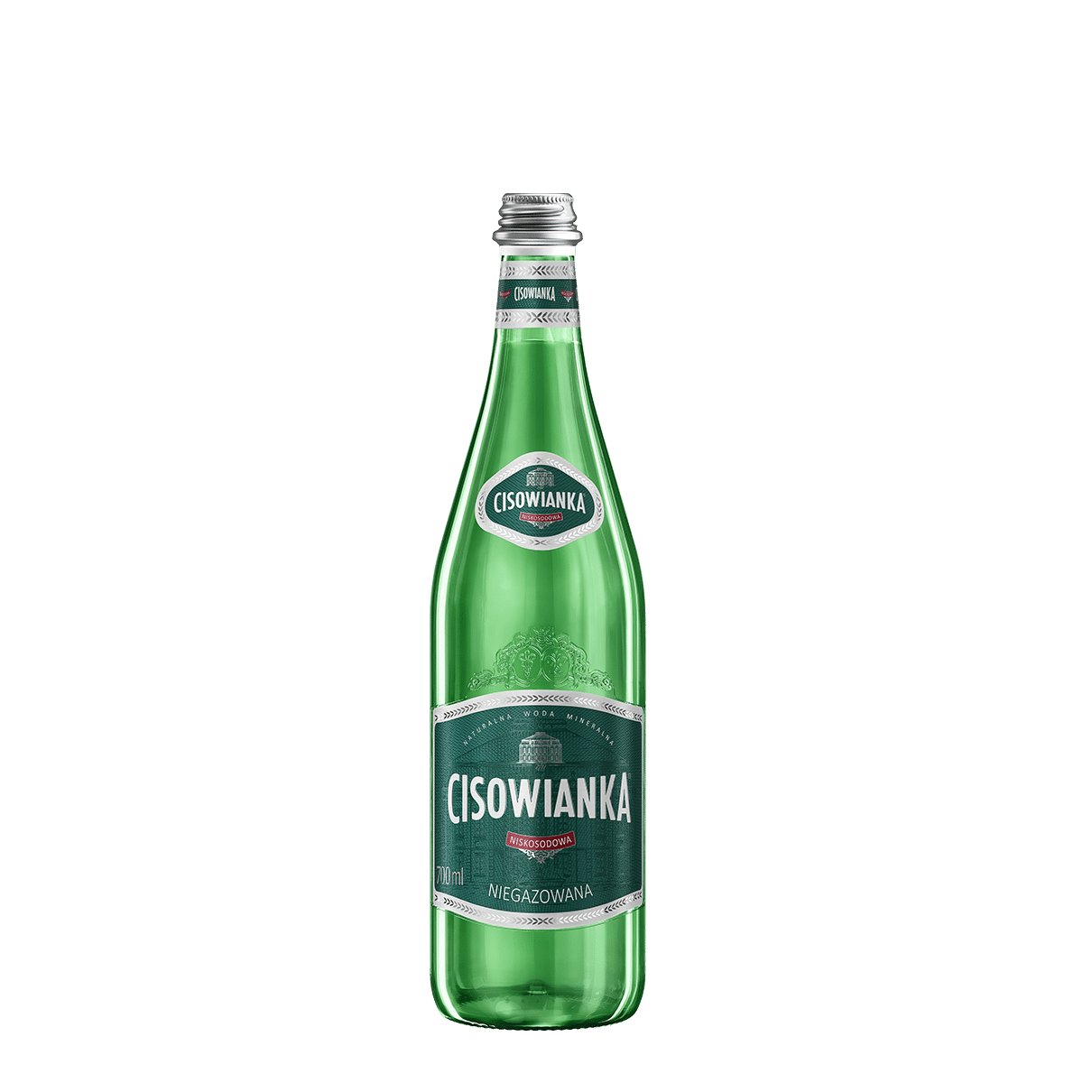 Cisowianka niegazowana — szklana butelka 700 ml